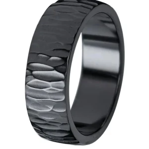 006-814 Black Duetto Wood zirkonium sormus