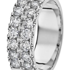 Kohinoor Estelle-timanttisormus 0,94ct H/Si