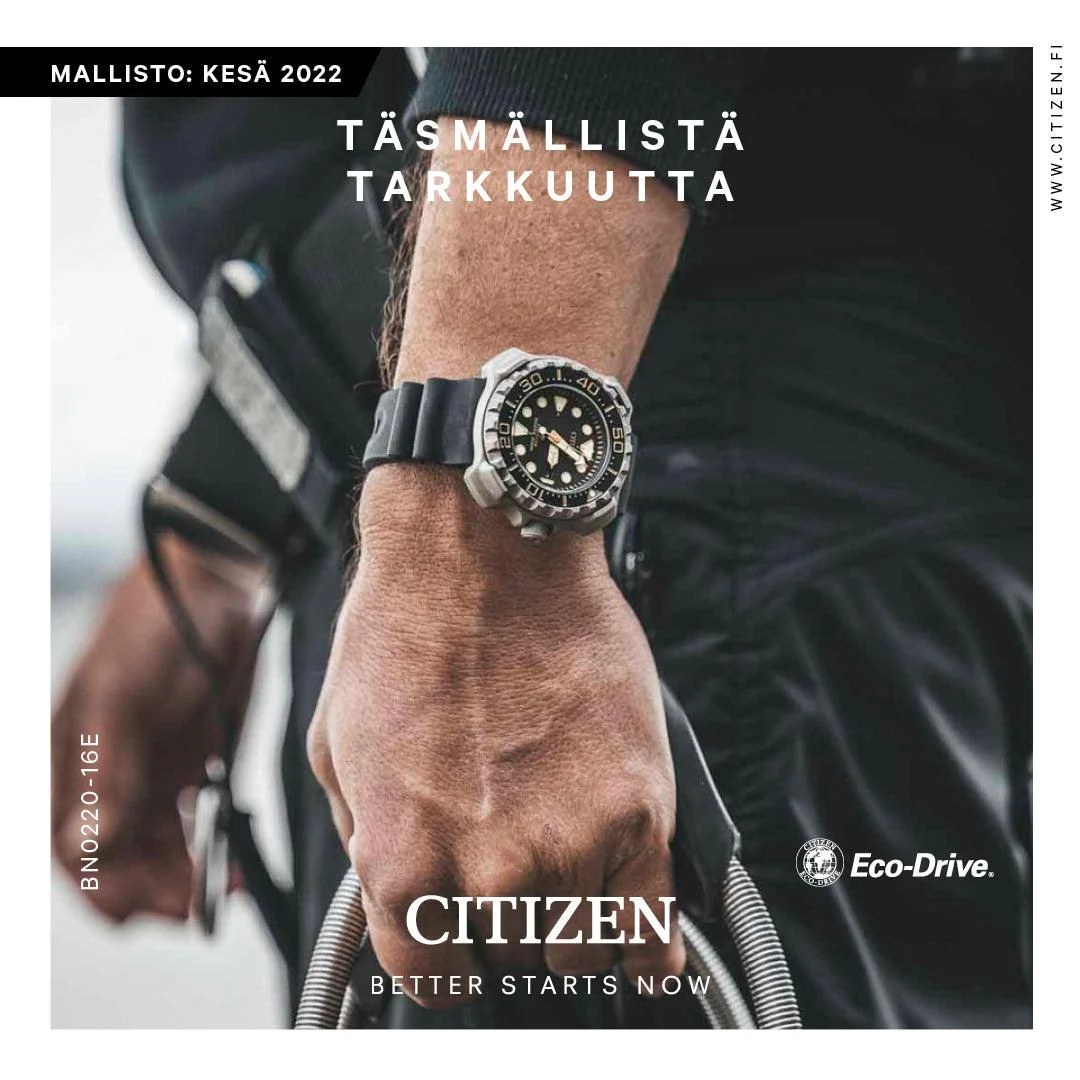 Citizen Eco-Drive Promaster Diver - miesten rannekello BN0220-16E - Image 3