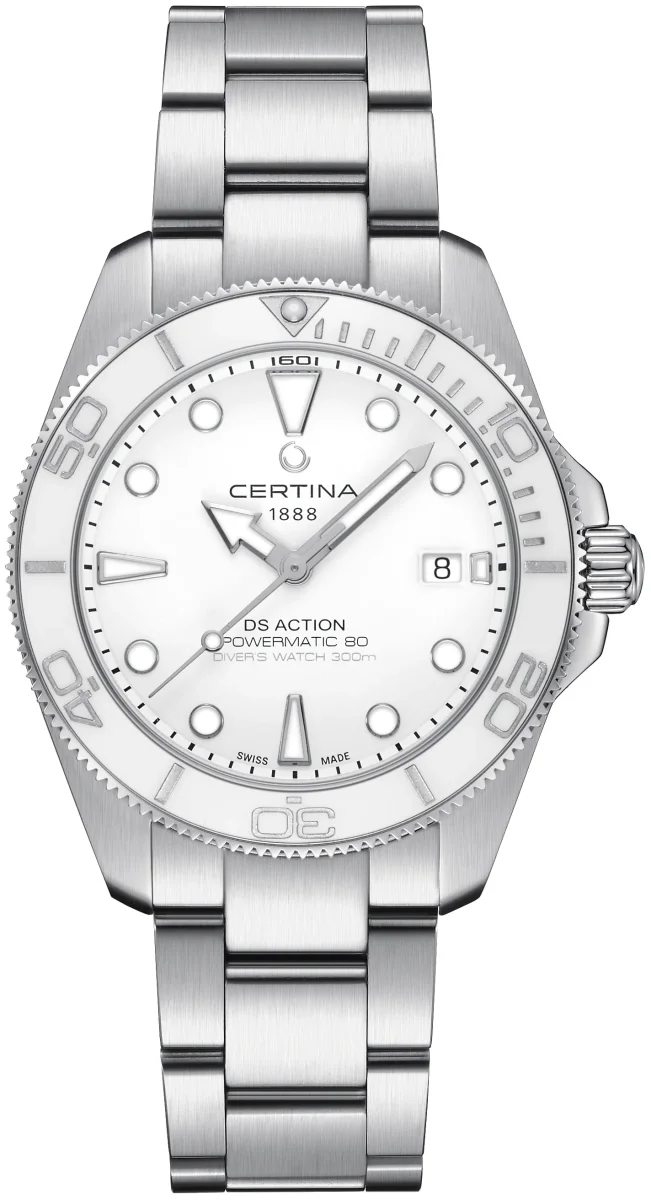 Certina DS Action Divers 40,5mm Powermatic 80 rannekello C0484071101100