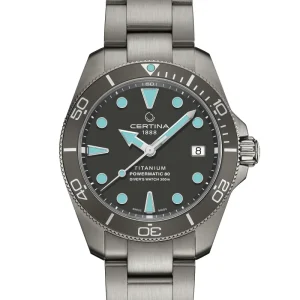 Certina DS Action titanium rannekello C0328074408100