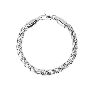 Mockberg Rebel Chain silver rannekoru small MB1371