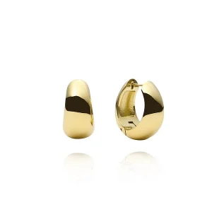 Mockberg Aura bold hoops gold MB0663