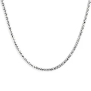 Mockberg Serpentine Chain Steel Small Necklace MB1992