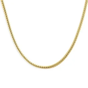 Mockberg Serpentine Chain Gold Small Necklace MB1994
