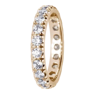 Festive Luxury Kimberly Eternity timanttisormus 14-511-147 keltakulta