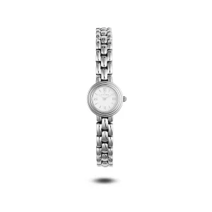 Mockberg Antique Silver Watch rannekello MB0182