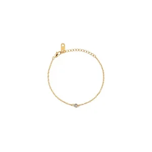 Mockberg Thin Diamond Gold Small Bracelet rannekoru MO561