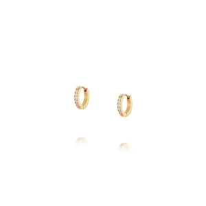 Mockberg Shiny Gold Hoops Small korvakorut MO585