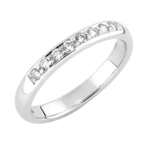 Sandberg Aamukaste timanttisormus V-236-8W Timanttien yhteispaino: 0,17ct