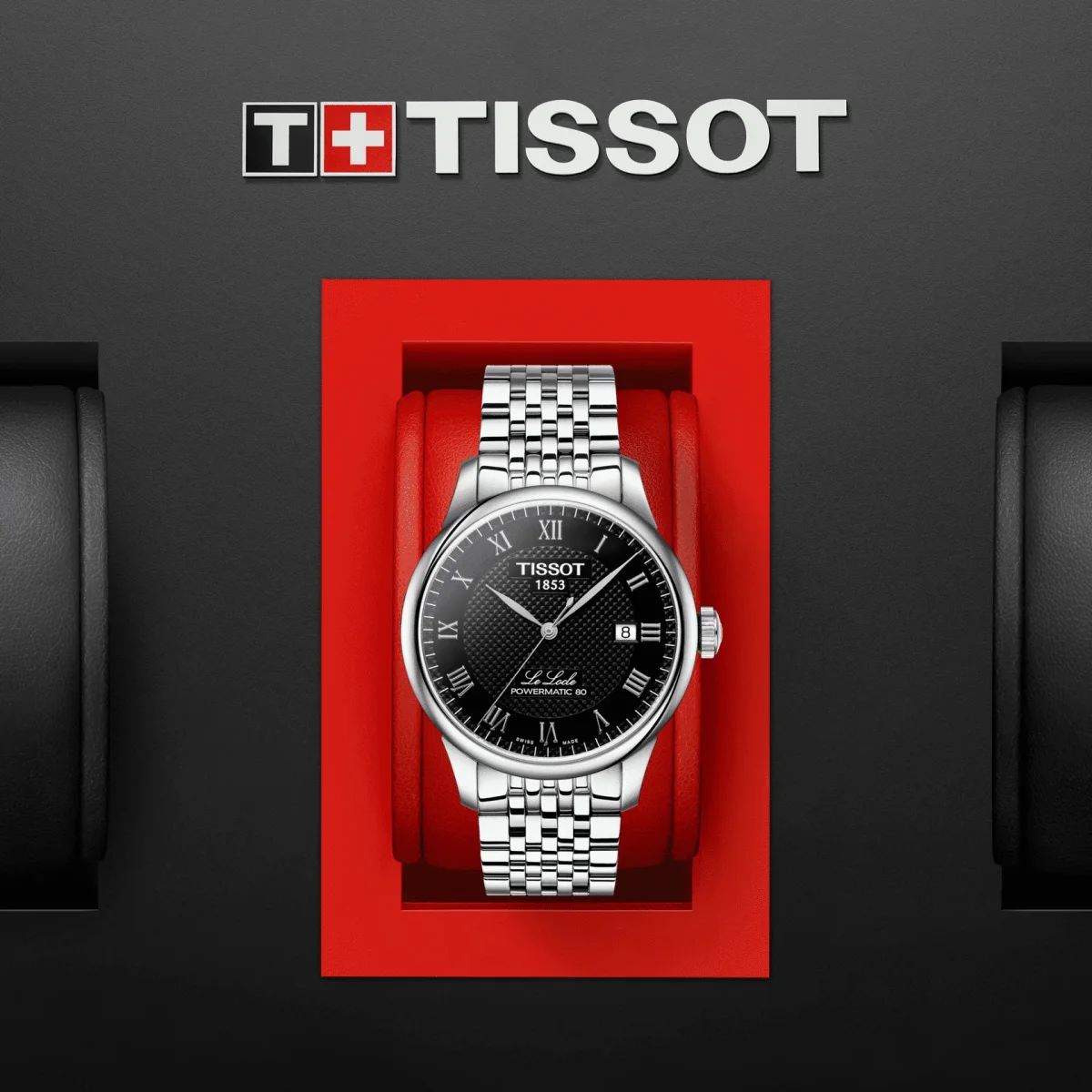 Tissot Le Locle Powermatic 80 miesten rannekello T0064071105300 - Image 5