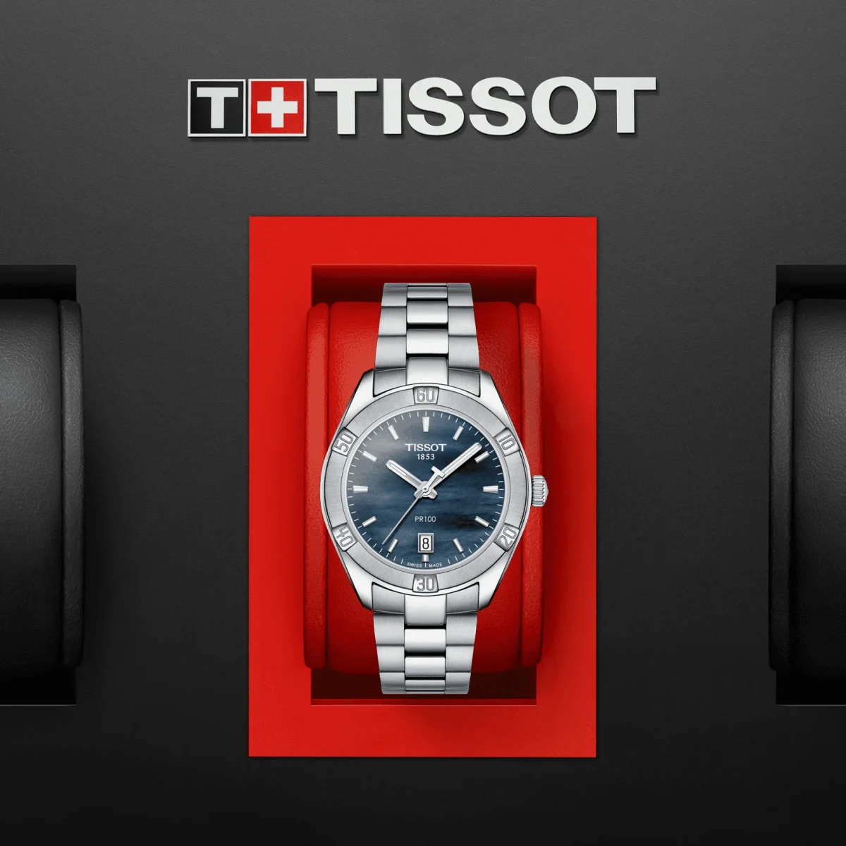 Tissot PR 100 Sport Chic - naisten rannekello T1019101112100 - Image 4