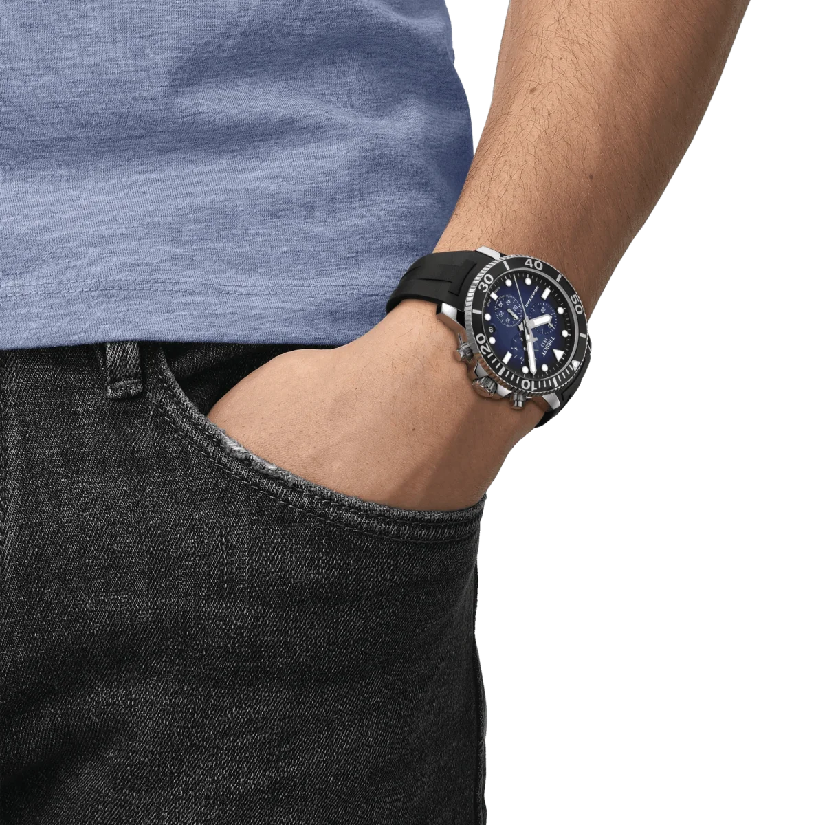 Tissot Seastar 1000 Chronograph - miesten rannekello T1204171704100 - Image 6