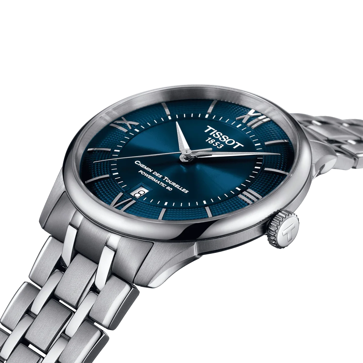 Tissot Chemin Les Tourelles Powermatic 80 rannekello T1398071104800 - Image 5