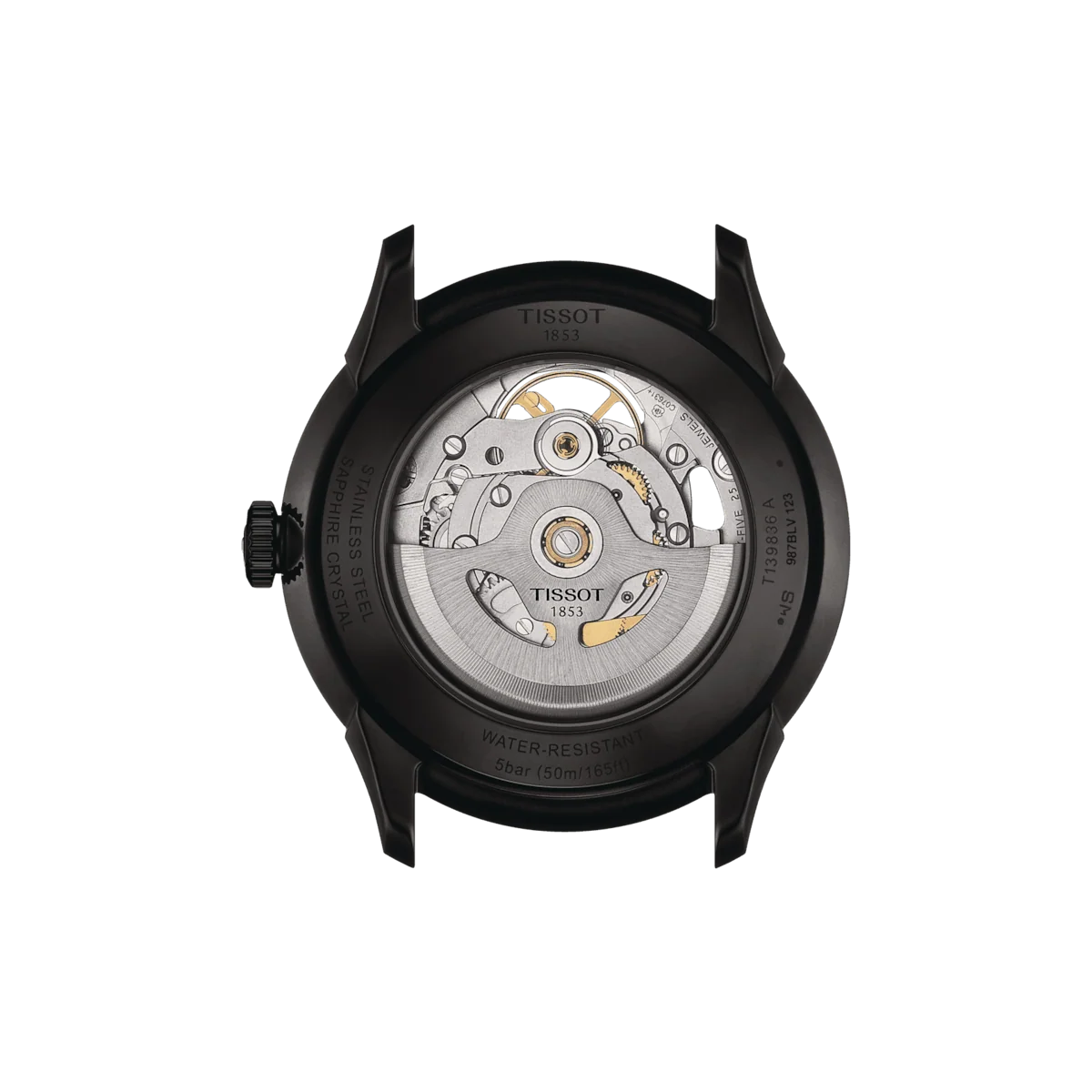 Tissot Chemin Des Tourelles Skeleton miesten rannekello T1398363644100 - Image 3