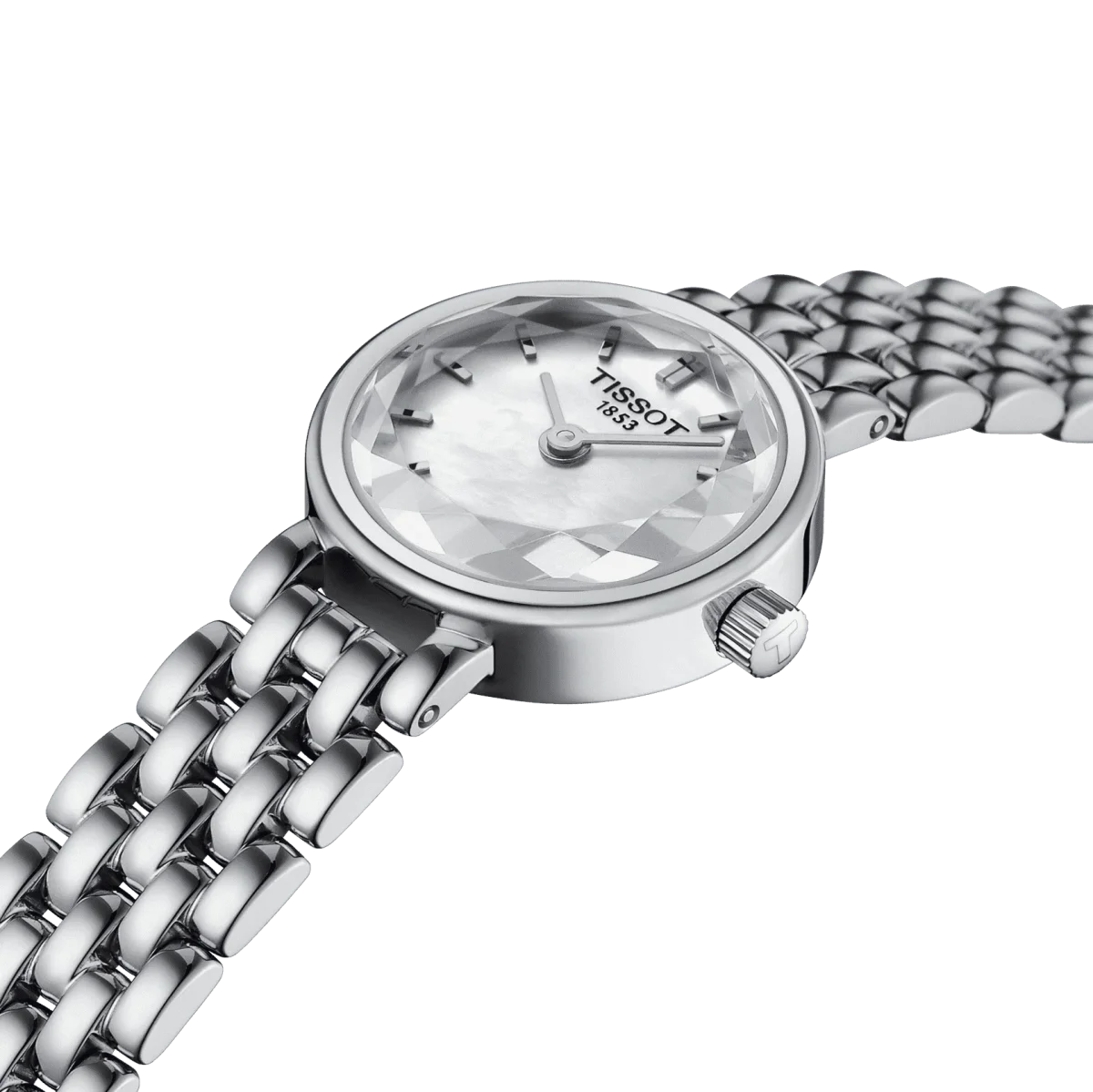 Tissot Lovely Round - naisten rannekello T1400091111100 - Image 5
