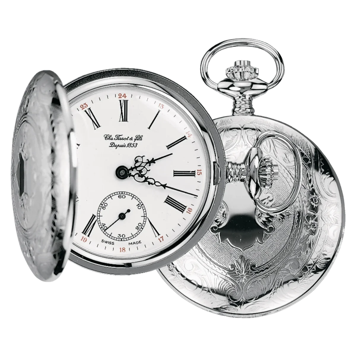 Tissot Savonnette mechanical taskukello T83640113