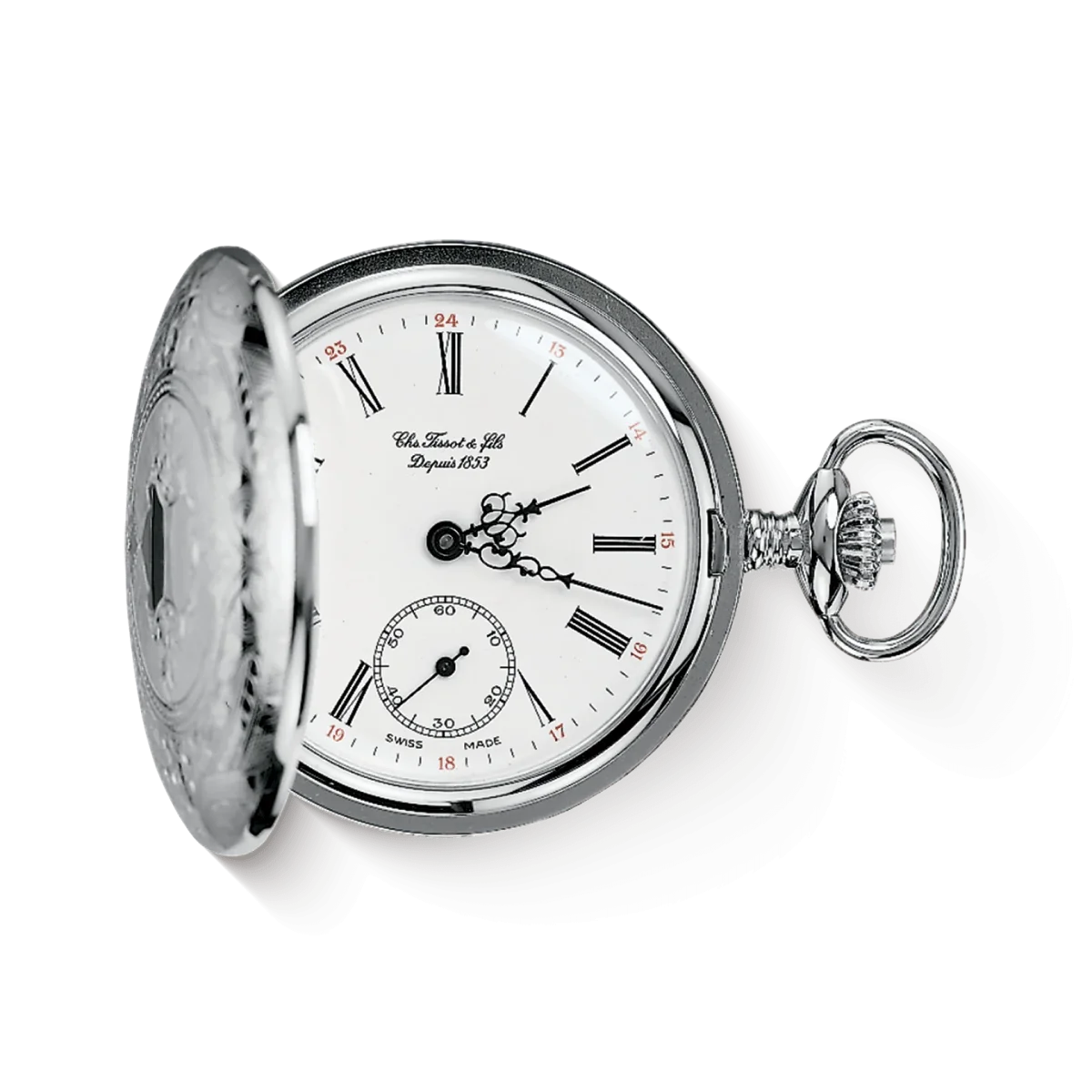 Tissot Savonnette mechanical taskukello T83640113 - Image 4