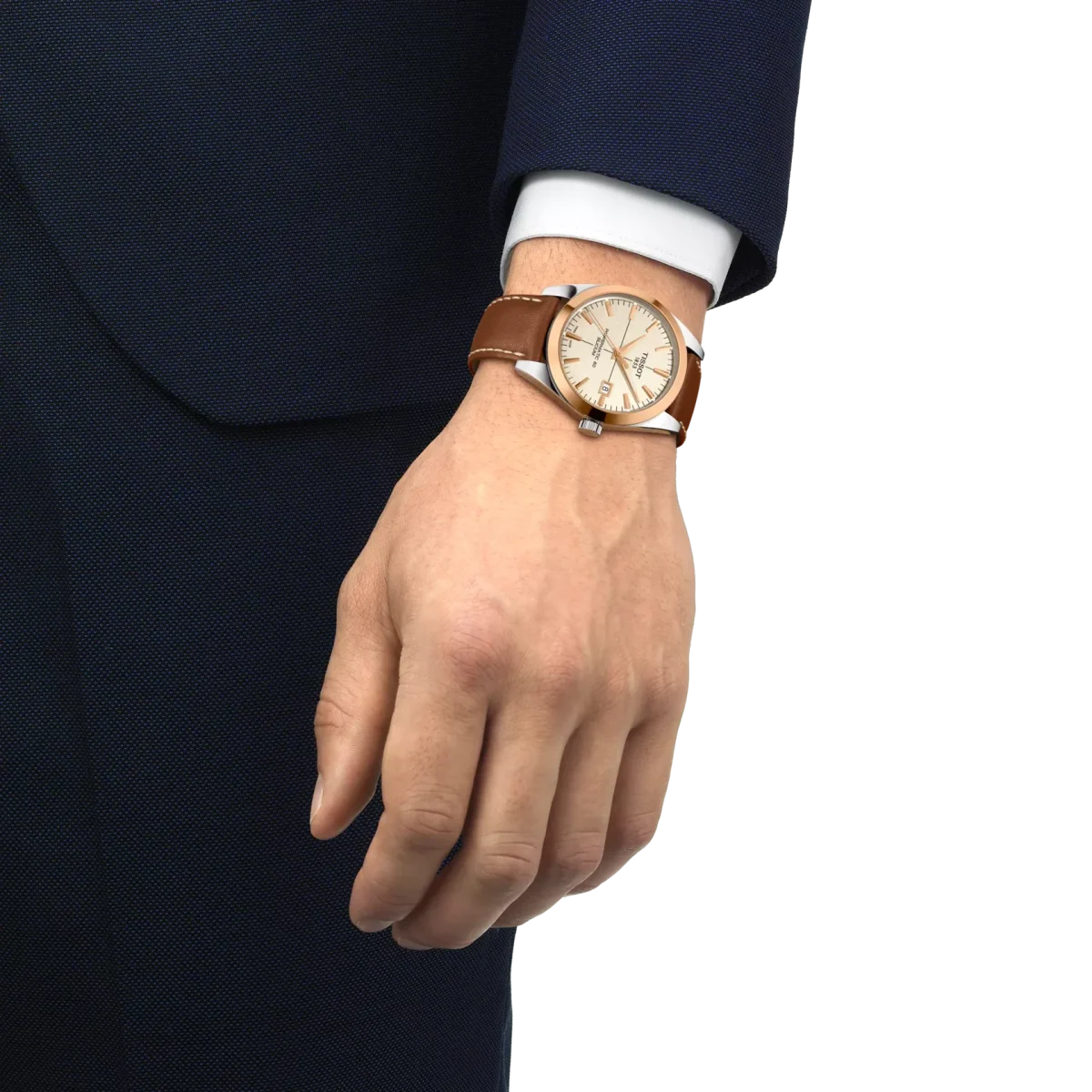 Tissot Gentleman Automatic 18K - miesten rannekello T9274074626100 - Image 4